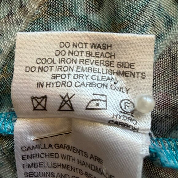 CAMILLA Short Kaftan - OS | Limited Edition Artisan Print | Crystals - Picture 7 of 9